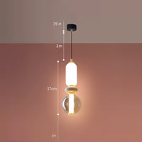 RID B Pendant by Lampadom - close-up