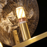 RIFFLE Chandelier by Lampadom - detail view