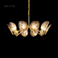 RIFFLE Chandelier by Lampadom - detail view