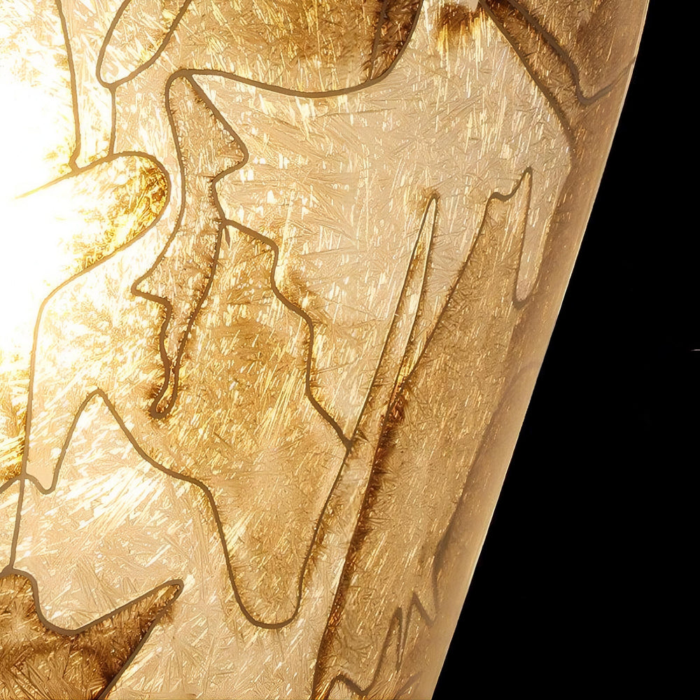 RIFFLE Chandelier by Lampadom - close-up