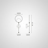 RISOR Wall Light by Lampadom - side view