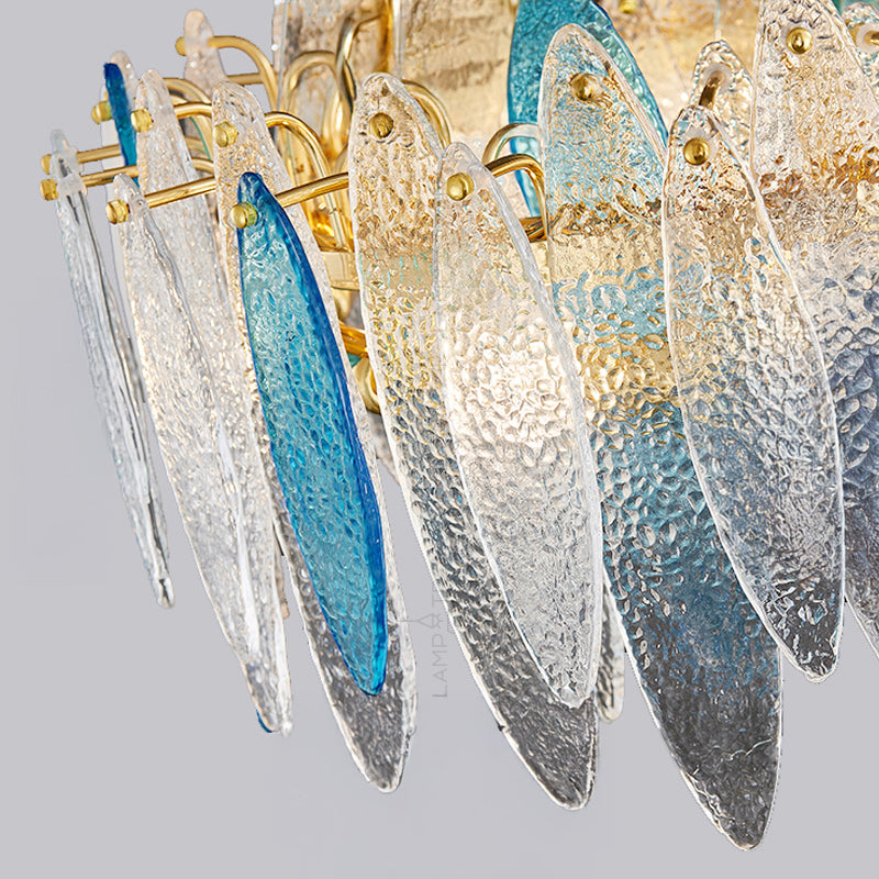 RISSA-B R Ring Chandelier by Lampadom - detail view