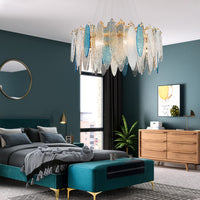 RISSA-B R Ring Chandelier by Lampadom - side view