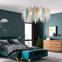 RISSA-B R Ring Chandelier by Lampadom - side view