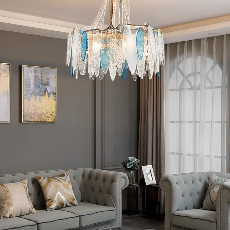 RISSA-B R Ring Chandelier by Lampadom - scale reference