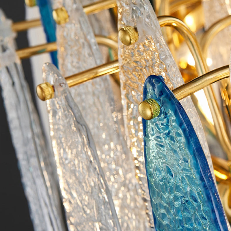 RISSA-B R Ring Chandelier by Lampadom - scale reference