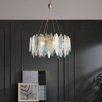 RISSA-B R Ring Chandelier by Lampadom - top view