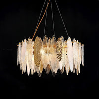 RISSA R Ring Chandelier by Lampadom - side view