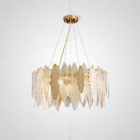RISSA R Ring Chandelier by Lampadom - scale reference