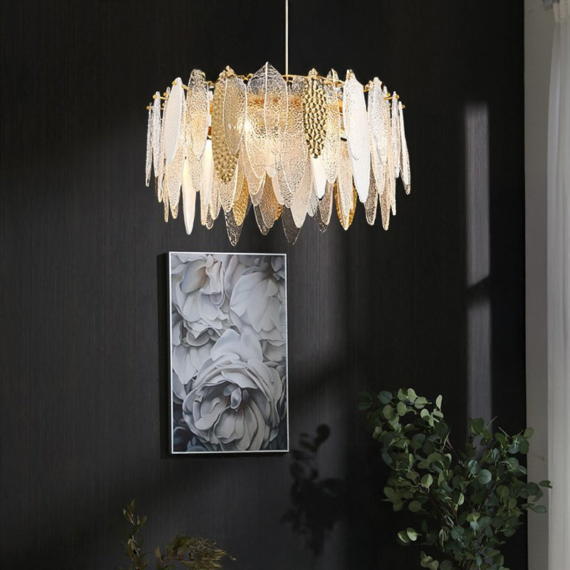 RISSA R Ring Chandelier by Lampadom - top view