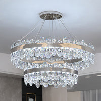 RITZY Ring Chandelier by Lampadom - detail view