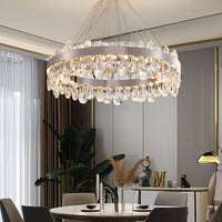 RITZY Ring Chandelier by Lampadom - top view