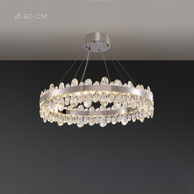 RITZY Ring Chandelier by Lampadom - angle view