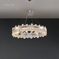RITZY Ring Chandelier by Lampadom - scale reference
