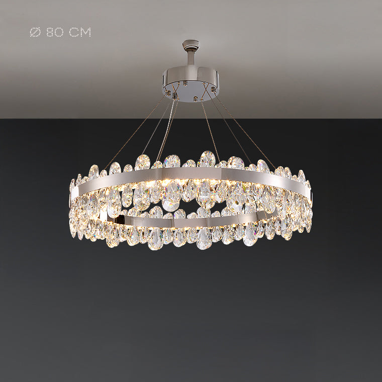 RITZY Ring Chandelier by Lampadom - detail view