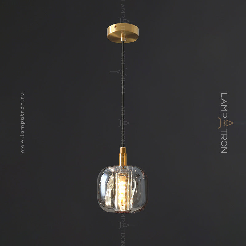 ROBIN Pendant by Lampadom - side view