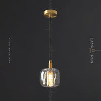 ROBIN Pendant by Lampadom - side view