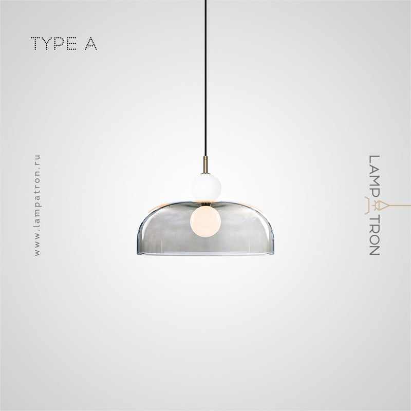 ROCCO Pendant by Lampadom - side view