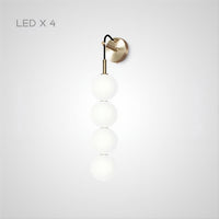 ROCCO W Wall Light by Lampadom - side view