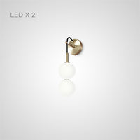 ROCCO W Wall Light by Lampadom - close-up