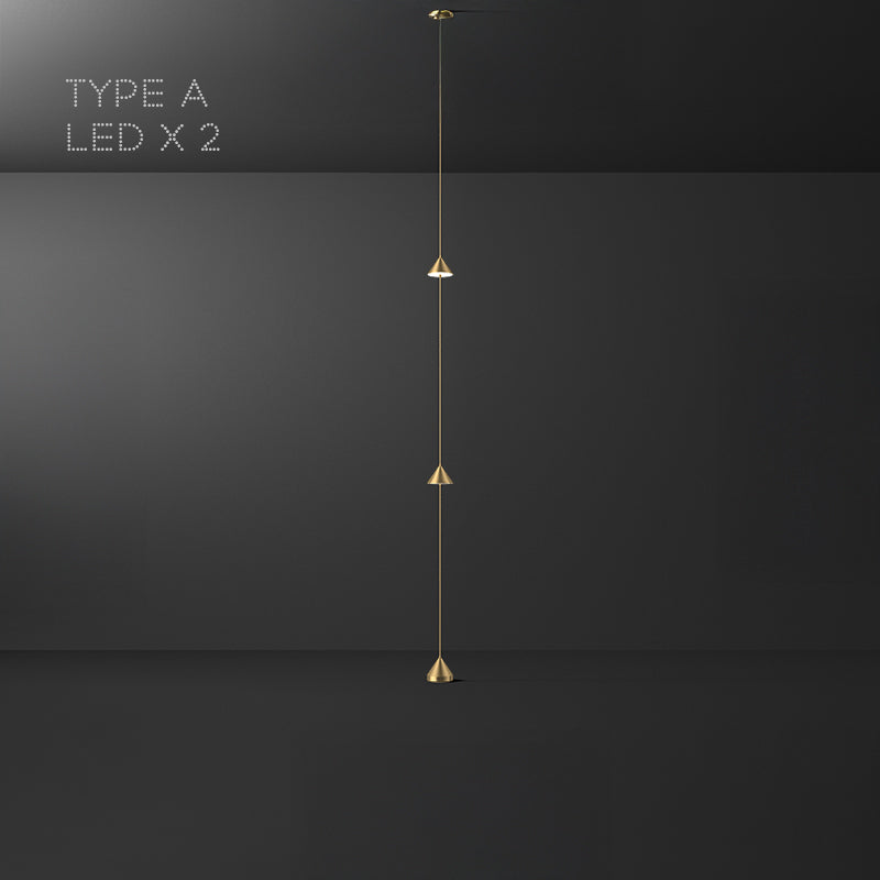 ROLAN Pendant by Lampadom - side view
