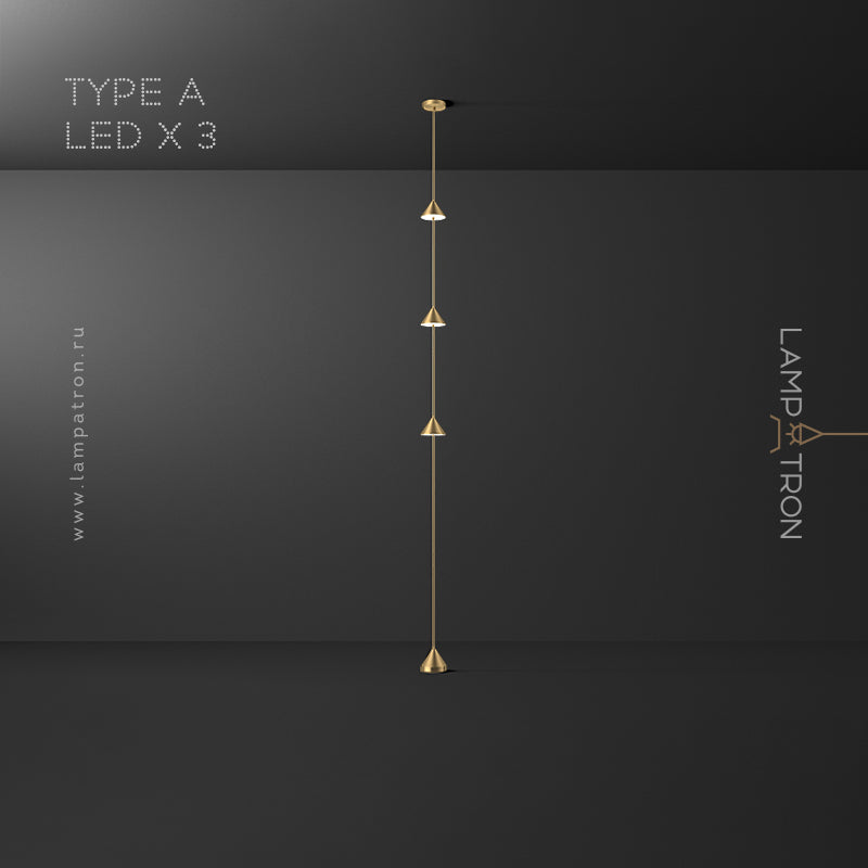 ROLAN Pendant by Lampadom - close-up