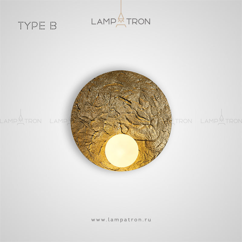 ROMA BALL Wall Light by Lampadom - angle view