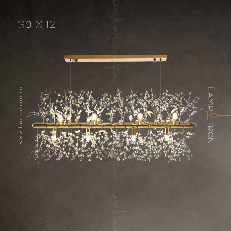 ROSALIA Linear Chandelier