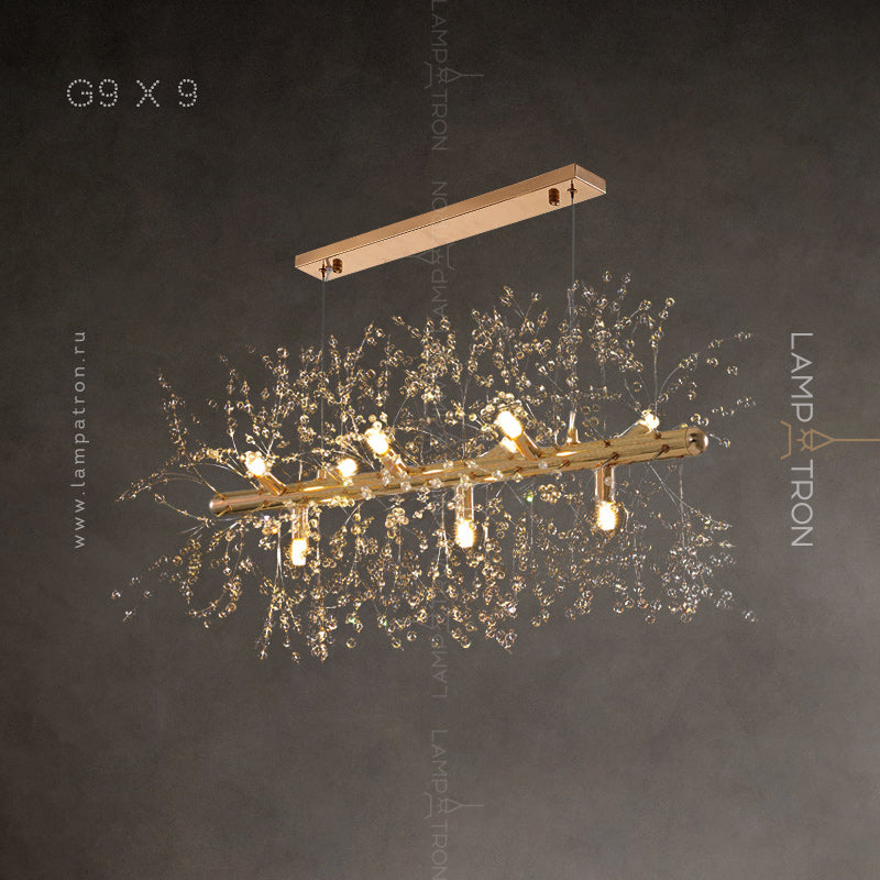 ROSALIA Linear Chandelier