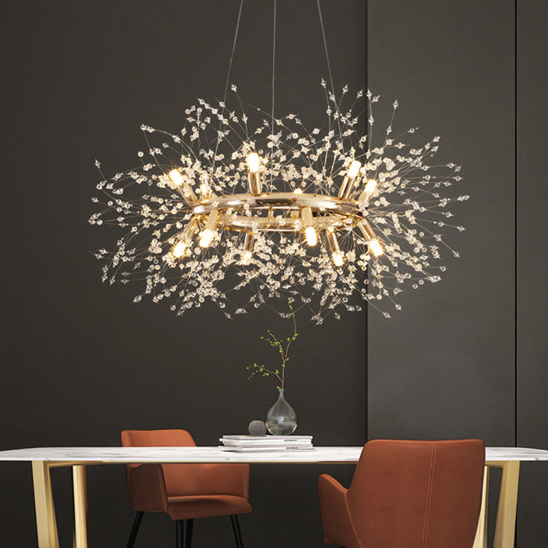 ROSALIA Ring Chandelier by Lampadom - detail view