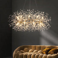 ROSALIA Ring Chandelier by Lampadom - scale reference