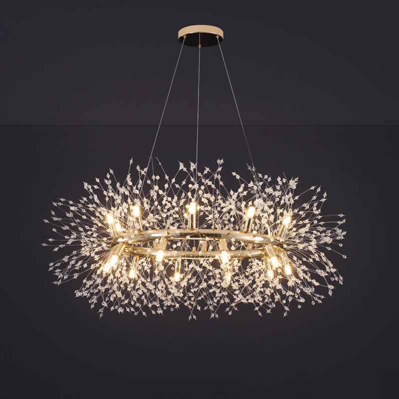 ROSALIA Ring Chandelier by Lampadom - top view
