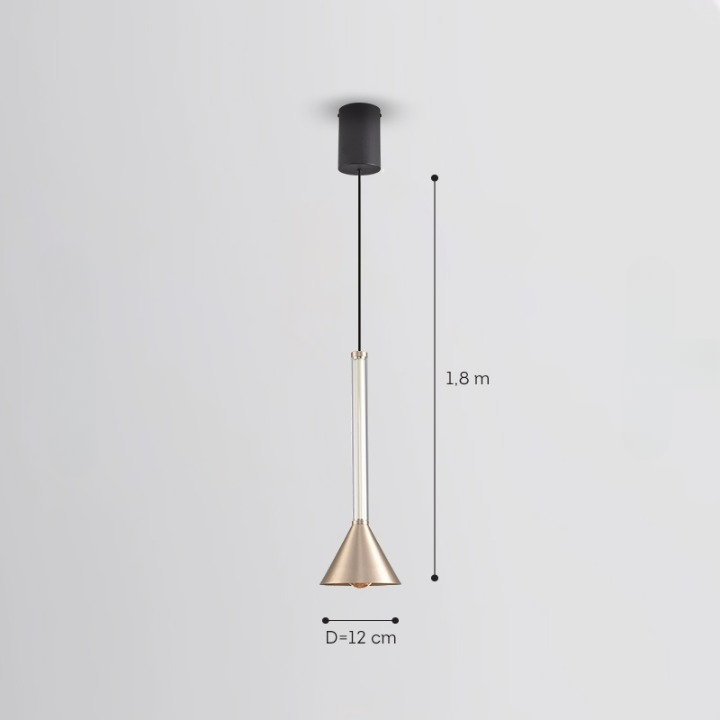 ROSANT Pendant by Lampadom - scale reference