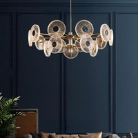 ROSEMARY Chandelier by Lampadom - angle view