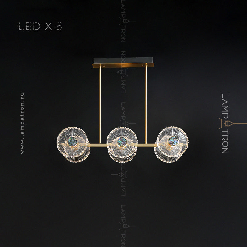 ROSEMARY Linear Chandelier