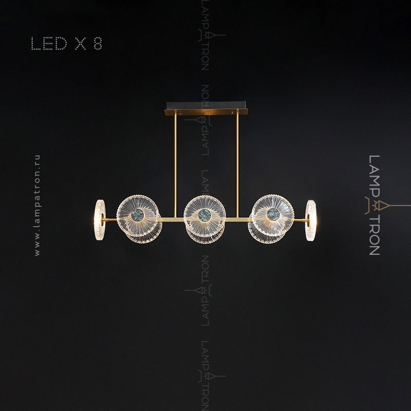 ROSEMARY Linear Chandelier