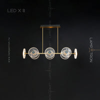 ROSEMARY Linear Chandelier