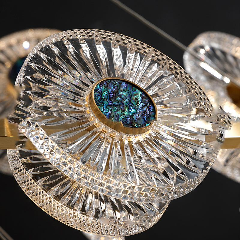ROSEMARY Chandelier by Lampadom - side view