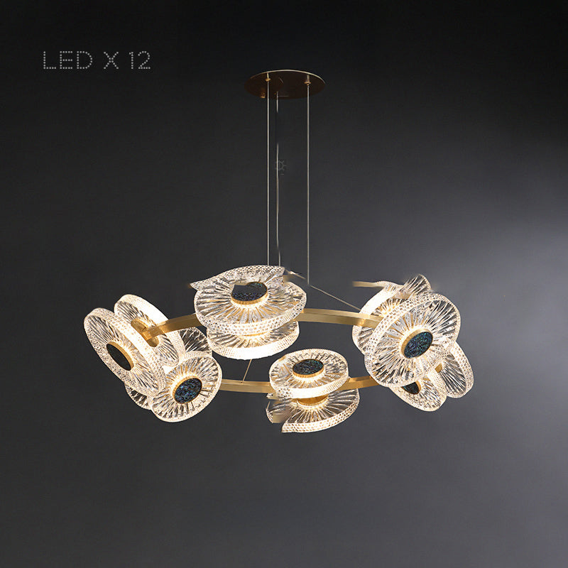 ROSEMARY Chandelier by Lampadom - top view