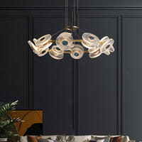ROSEMARY Chandelier by Lampadom - detail view