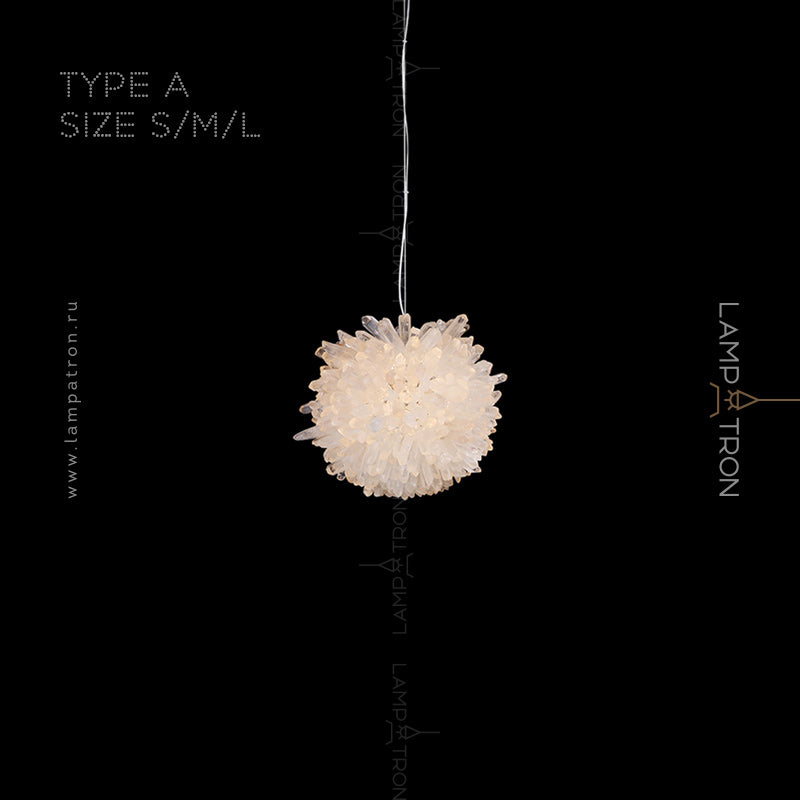 ROSLYN BALL Pendant by Lampadom - detail view