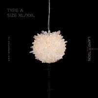 ROSLYN BALL Pendant by Lampadom - scale reference