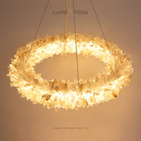 ROSLYN Ring Chandelier by Lampadom - detail view