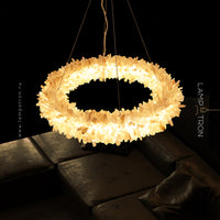 ROSLYN Ring Chandelier by Lampadom - ambient shot