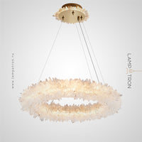 ROSLYN Ring Chandelier by Lampadom - ambient shot