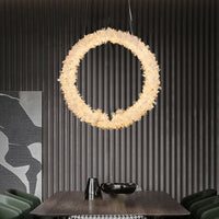 ROSLYN RING Pendant by Lampadom - side view