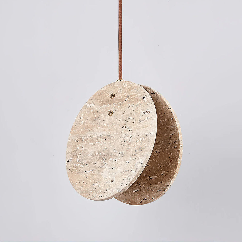 Travertine Solstice Pendant Light