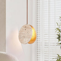 Travertine Solstice Pendant Light