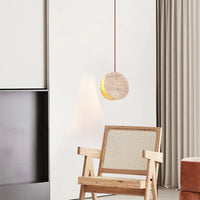 Travertine Solstice Pendant Light