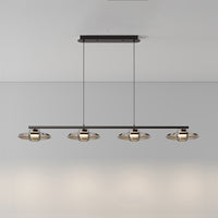 RUBEN Linear Chandelier by Lampadom - top view